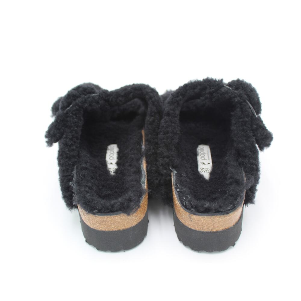Papillio Birkenstock Arizona Big Buckle Shearling 39 Womens 8 Cozy Sandal Fuzzy - Picture 4 of 7